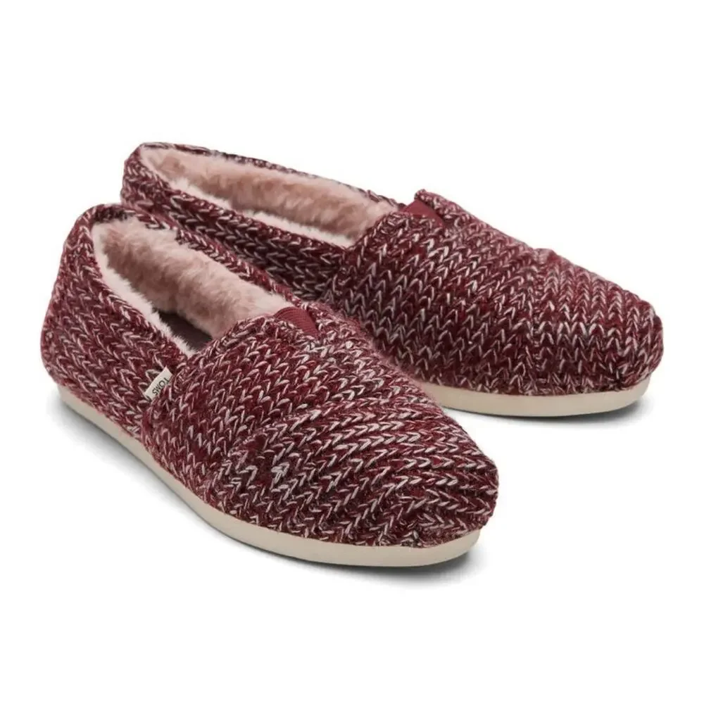 NWT TOMS Women’s Alpargata Ribbed Sweater Size 8.5